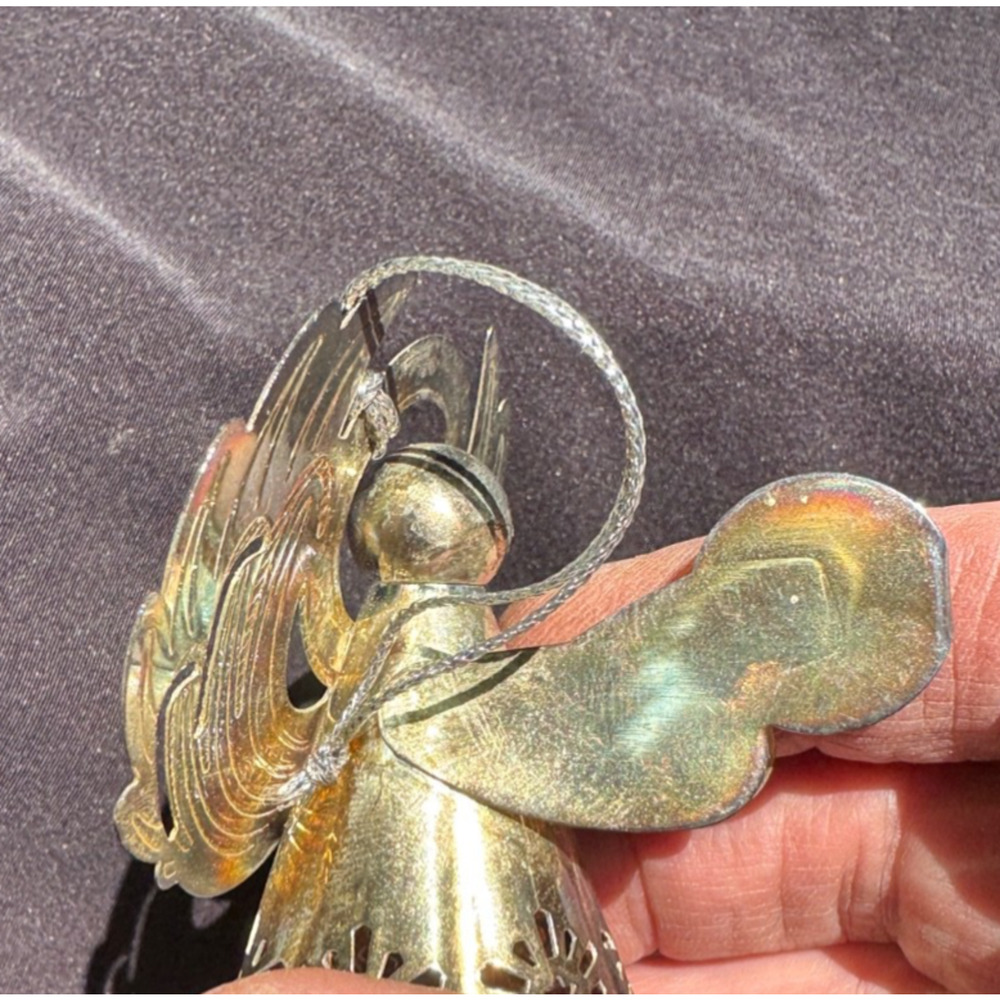 Godinger Silver Art Angel Christmas Ornament Musical Angel -OR3 - Picture 5 of 10